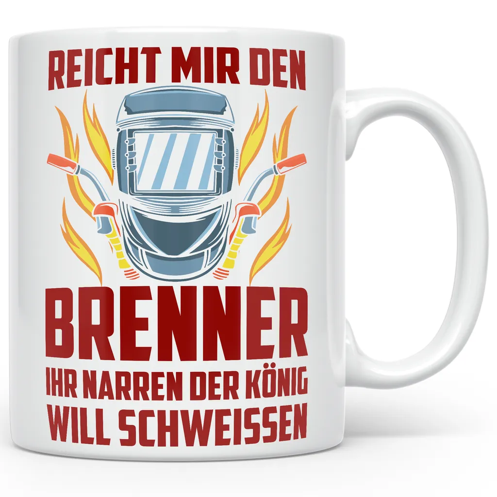 Schweisser Kaffeetassen Spruch Handwerker Metallbauer Tassen Geschenkidee Schlosser Spruch